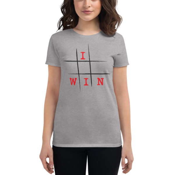 "Tic Tac Win" ~ Women's Short Sleeve T-Shirt - Image 3