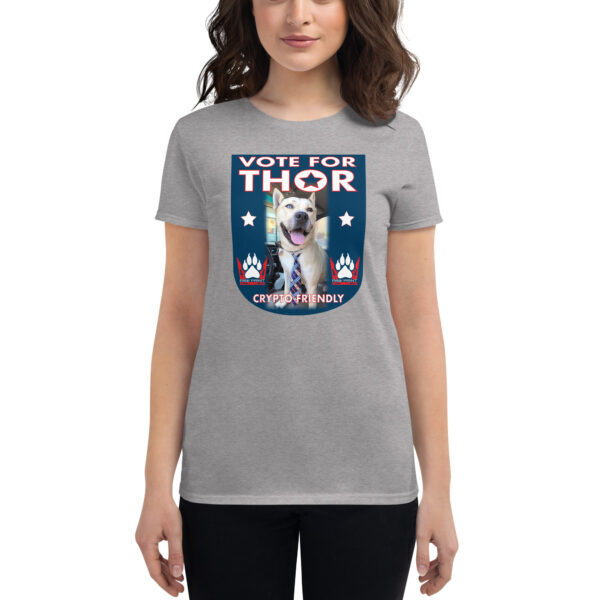 "Vote For Thor" ~ Women's Short Sleeve T-shirt - Image 7