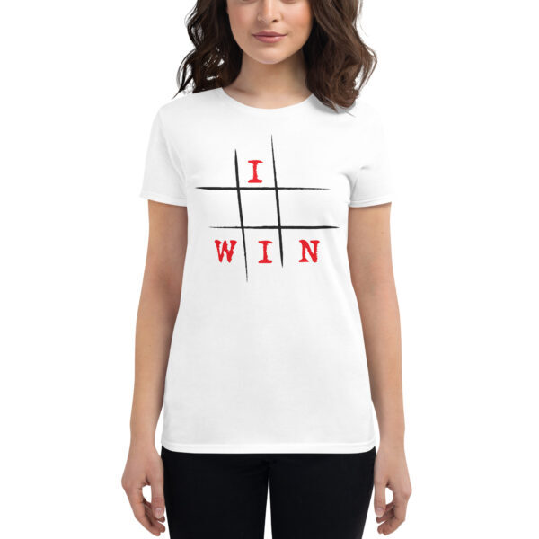 "Tic Tac Win" ~ Women's Short Sleeve T-Shirt - Image 9