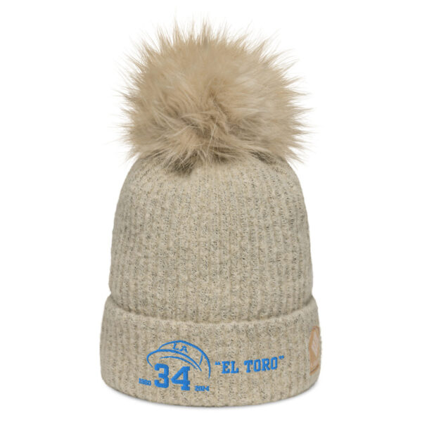 "El Toro" ~ Columbia Pom-Pom Beanie