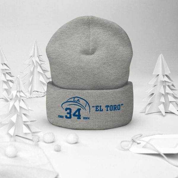 "El Toro" ~ Cuffed Beanie - Image 2