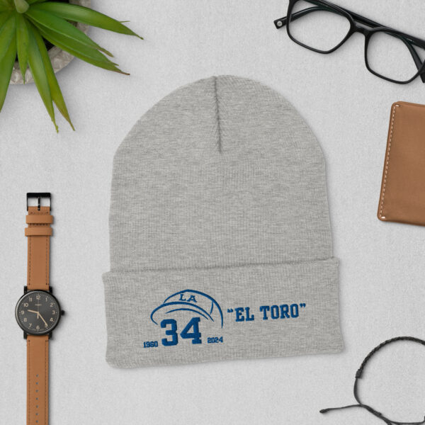 "El Toro" ~ Cuffed Beanie - Image 5