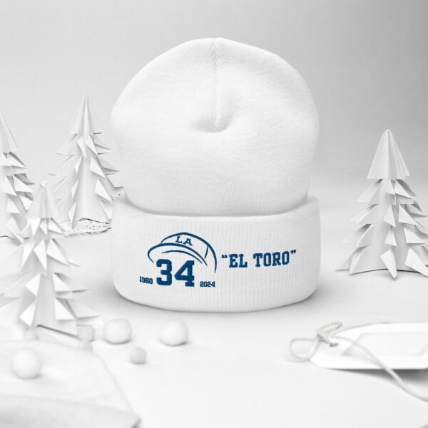 "El Toro" ~ Cuffed Beanie - Image 7