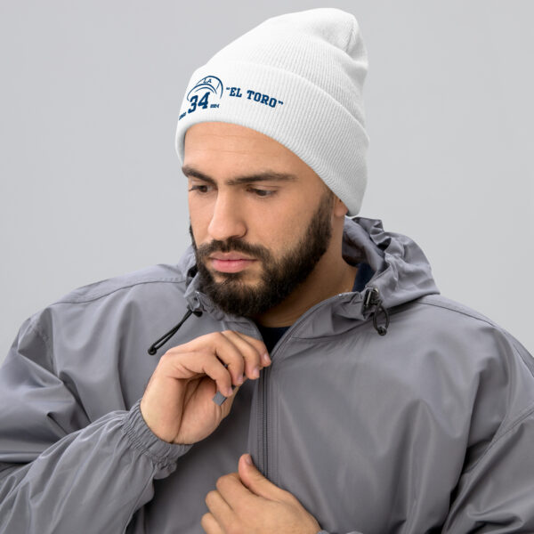 "El Toro" ~ Cuffed Beanie - Image 9