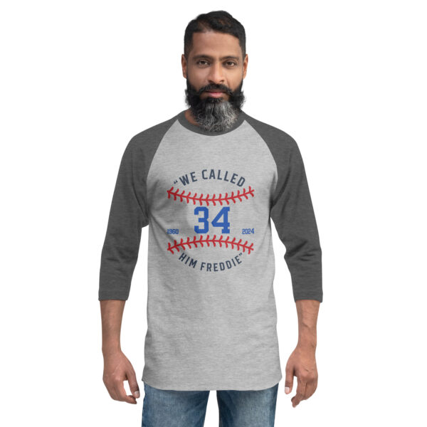 "Thirty Four" ~ 3/4 Sleeve Raglan Shirt - Image 15