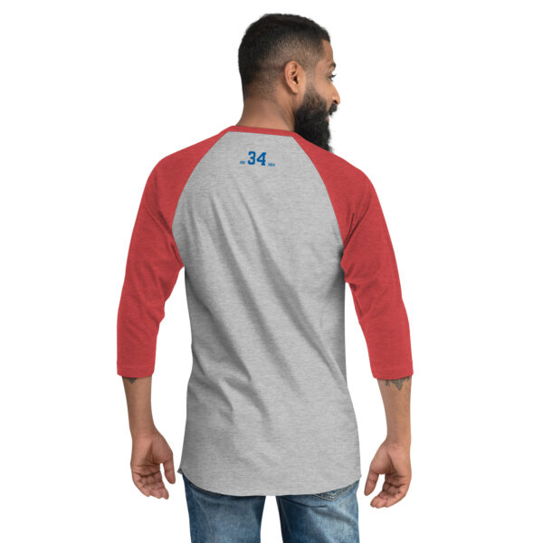 "Free Man" ~ 3/4 Sleeve Raglan Shirt - Image 7