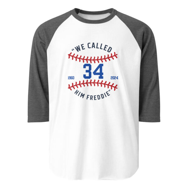 "Thirty Four" ~ 3/4 Sleeve Raglan Shirt - Image 10