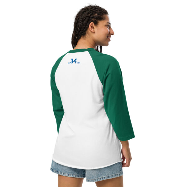 "Thirty Four" ~ 3/4 Sleeve Raglan Shirt - Image 16