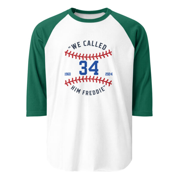 "Thirty Four" ~ 3/4 Sleeve Raglan Shirt - Image 2