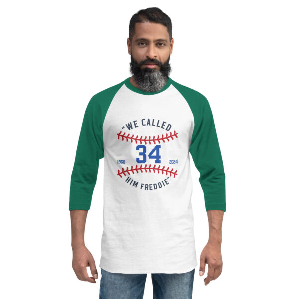 "Thirty Four" ~ 3/4 Sleeve Raglan Shirt - Image 18