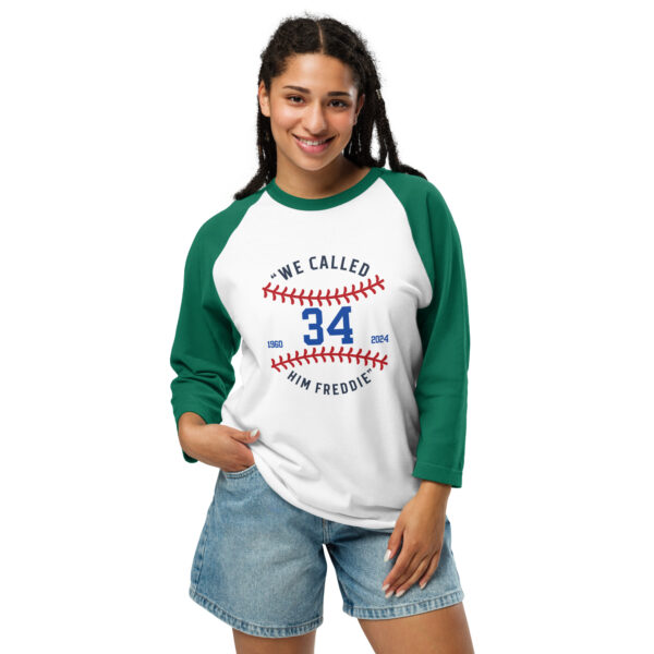 "Thirty Four" ~ 3/4 Sleeve Raglan Shirt - Image 20