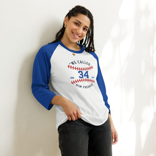 "Thirty Four" ~ 3/4 Sleeve Raglan Shirt - Image 35