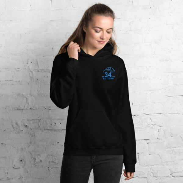 "El Toro" ~ Embroidered Heavy Blend Unisex Hoodie - Image 6