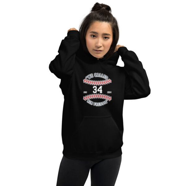 "Thirty Four" ~ Unisex Heavy Blend Hoodie - Image 2