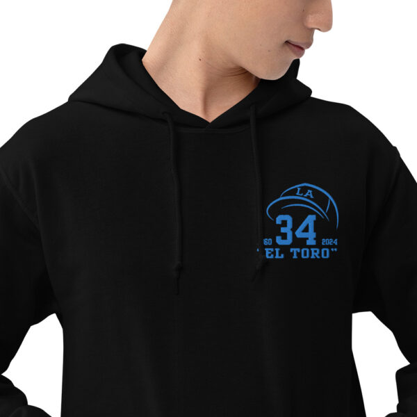 "El Toro" ~ Embroidered Heavy Blend Unisex Hoodie - Image 4