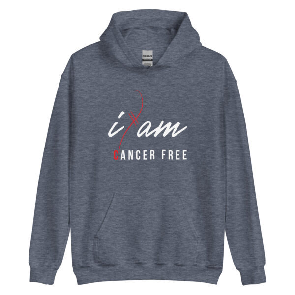 "I Am Cancer Free" ~ Unisex Hoodie - Image 5