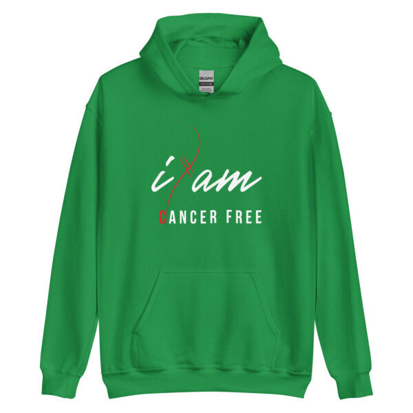 "I Am Cancer Free" ~ Unisex Hoodie - Image 6