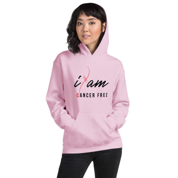 "I Am Cancer Free" ~ Unisex Hoodie - Image 9