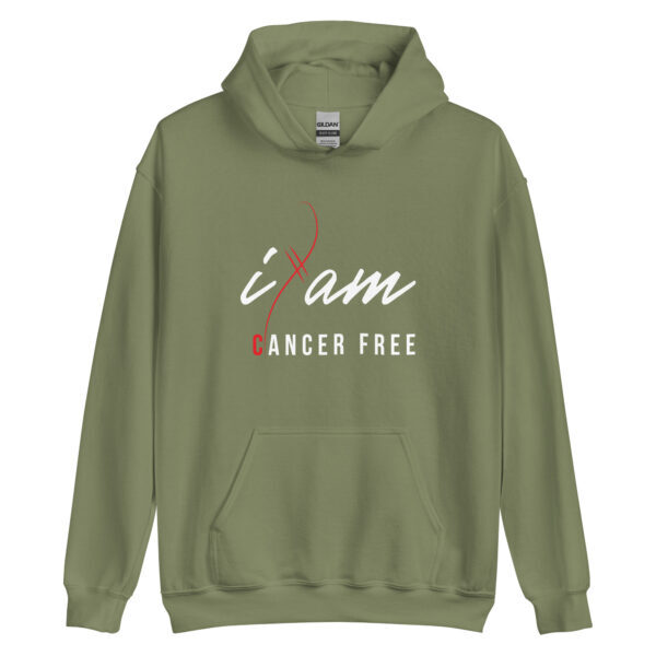 "I Am Cancer Free" ~ Unisex Hoodie - Image 7