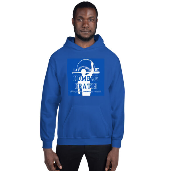 "Hombre Gratis" ~ Unisex Hoodie - Image 3