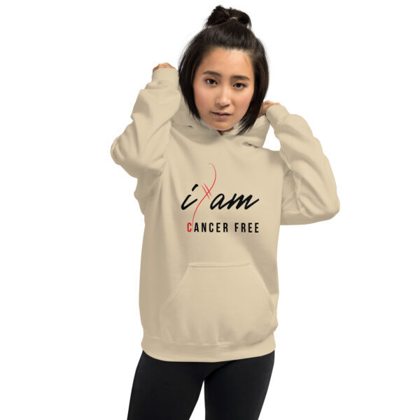 "I Am Cancer Free" ~ Unisex Hoodie - Image 2