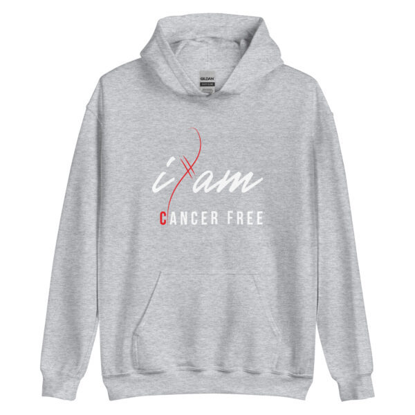 "I Am Cancer Free" ~ Unisex Hoodie - Image 8