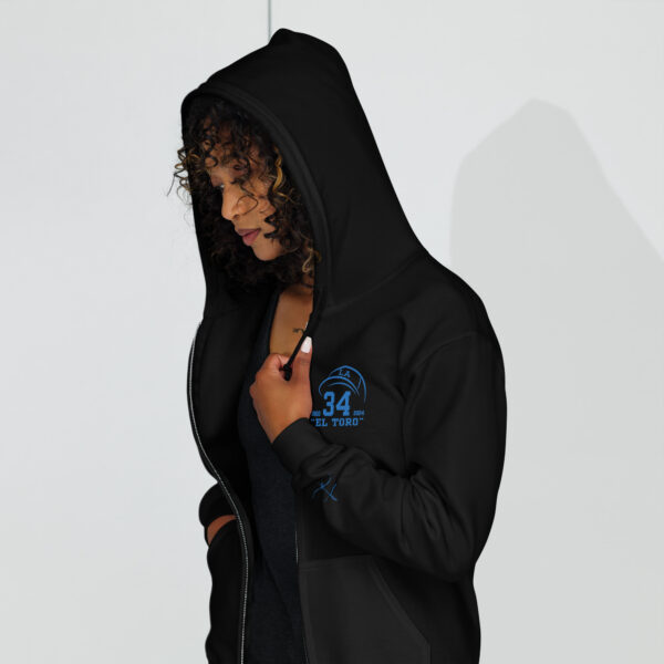 "El Toro" ~ Unisex Heavy Blend Zip Hoodie - Image 6