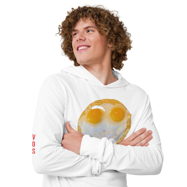 "Mis Huevos" ~ Hooded Long-Sleeve Tee - Image 13