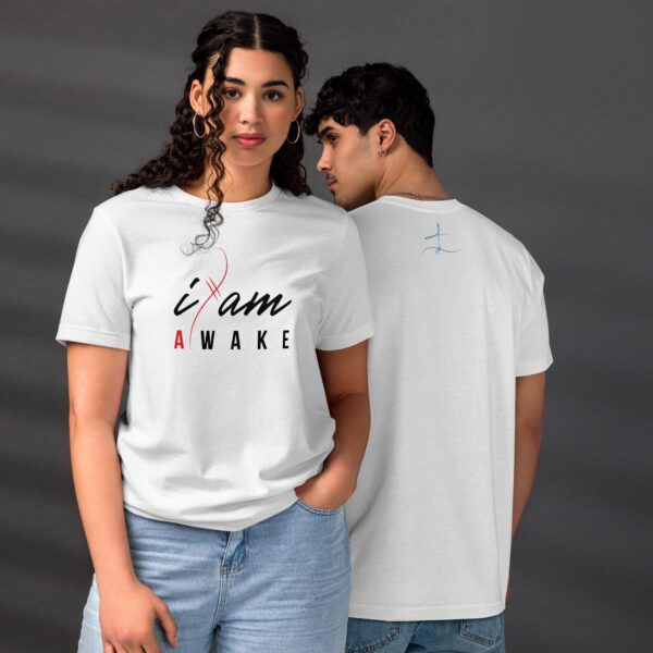 "I Am Awake" ~ Unisex Staple Eco T-Shirt - Image 6