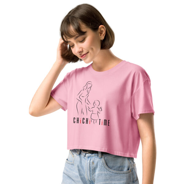 "Chichi Time" ~ Women’s Crop Top - Image 6