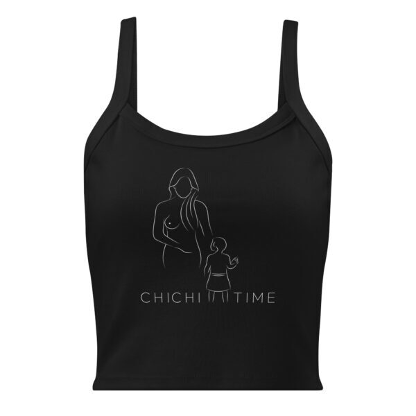 "Chichi Time" ~ Women’s Micro-Rib Tank Top - Image 7