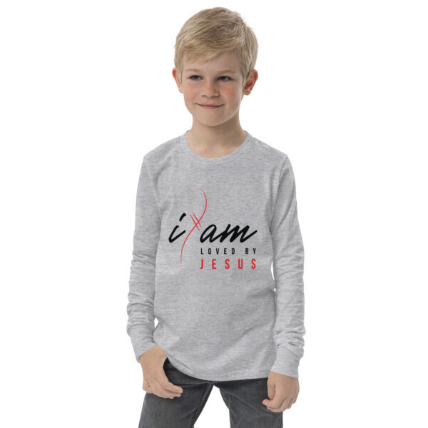 "I Am" ~ Loved By Jesus Long Sleeve T-Shirt - Image 5