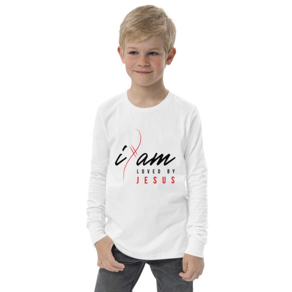 "I Am" ~ Loved By Jesus Long Sleeve T-Shirt - Image 8