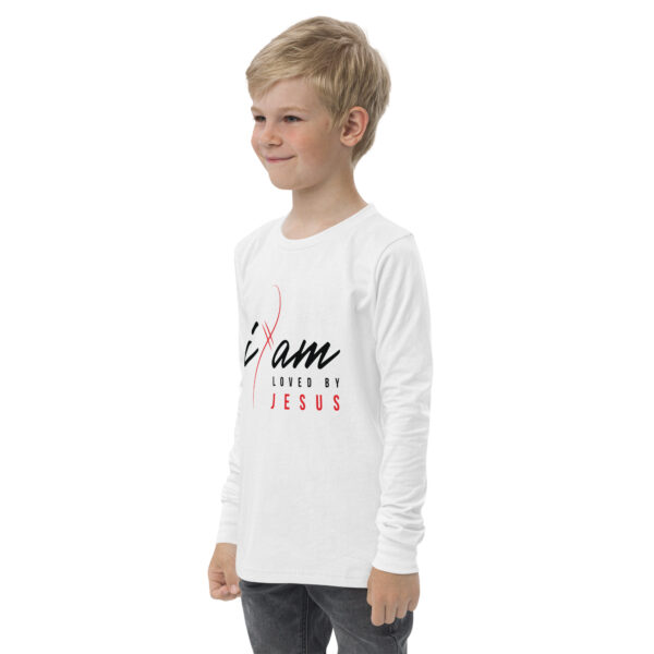 "I Am" ~ Loved By Jesus Long Sleeve T-Shirt - Image 9