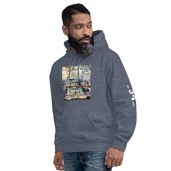 "Happy Birthday Fernando" ~ 2024 World Champs Unisex Hoodie - Image 11