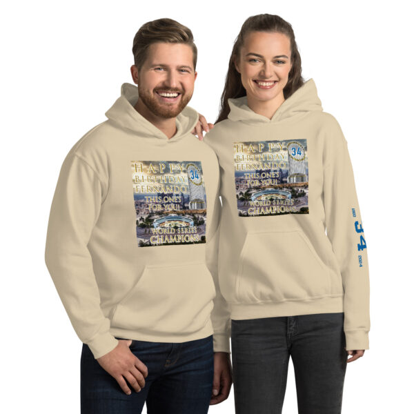 "Happy Birthday Fernando" ~ 2024 World Champs Unisex Hoodie - Image 57