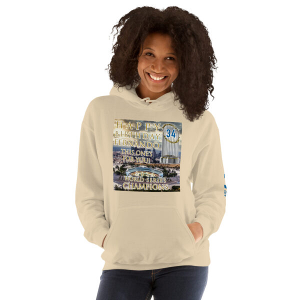 "Happy Birthday Fernando" ~ 2024 World Champs Unisex Hoodie - Image 59