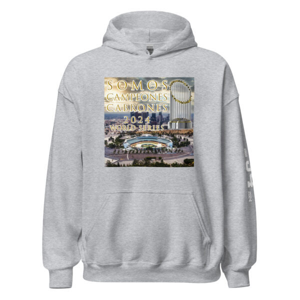 "Somos Campeones Cabrones" ~ 2024 World Series Champs Unisex Hoodie - Image 6