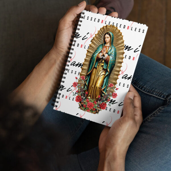 Virgen De Guadalupe Spiral Notebook